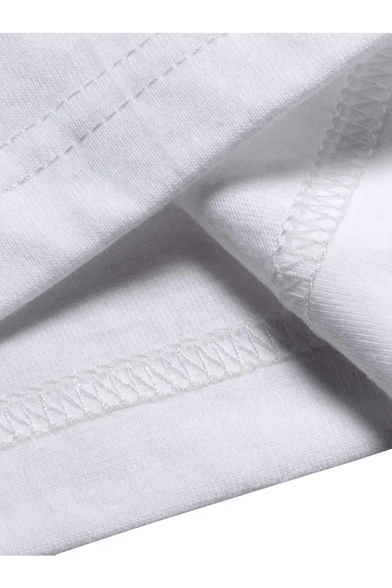 Güneş Gözlüğü Grafikli Karikatür Tavşan Oversize Kısa Kollu Tişört - Beyaz