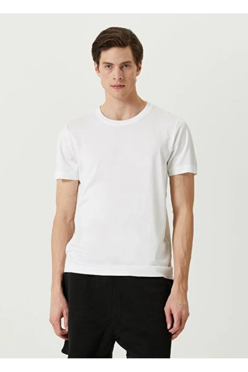 Unisex Basic Bisiklet Yaka Regular T-Shirt