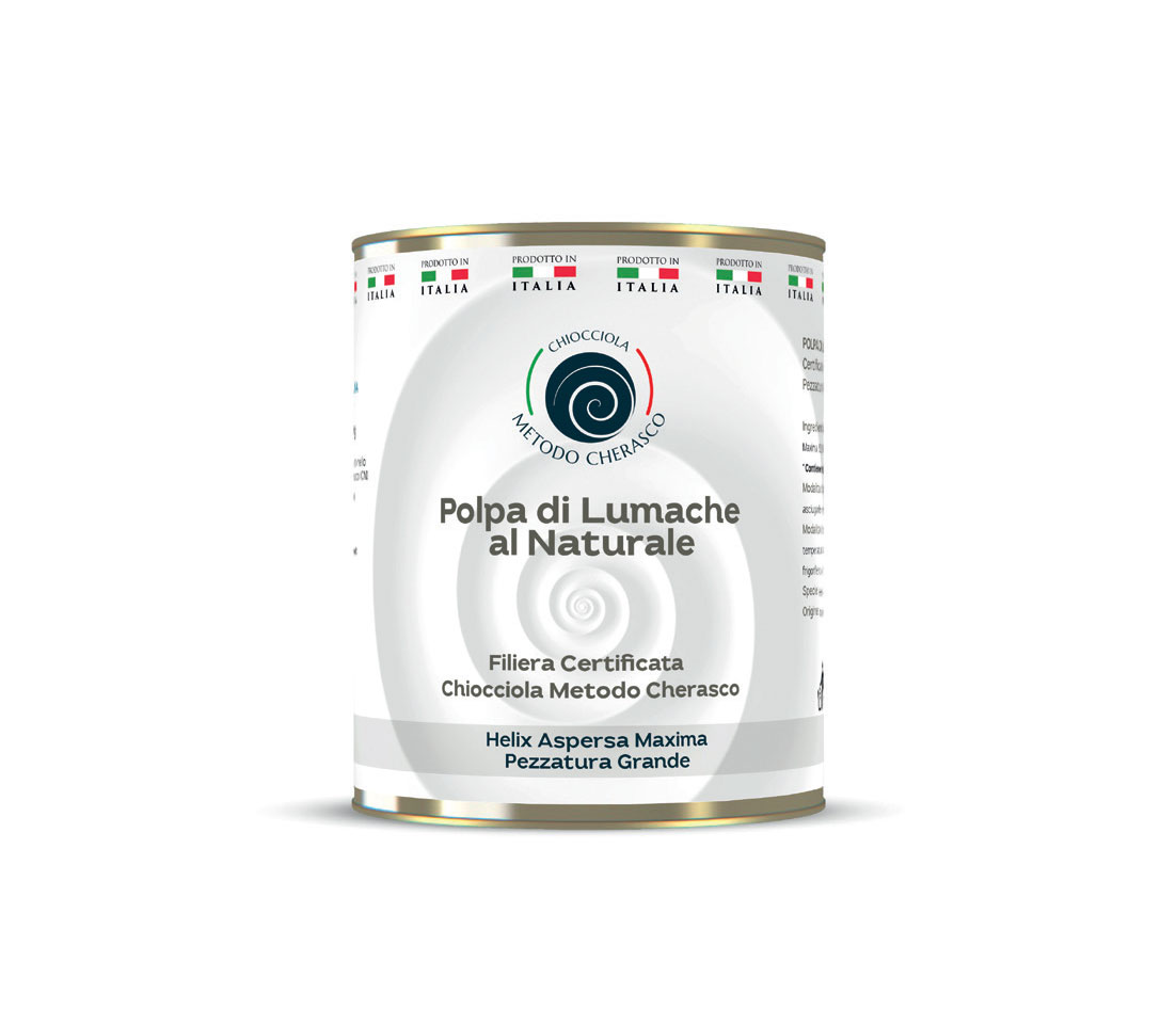 Aspersa Maxima 450g without shell al Naturale