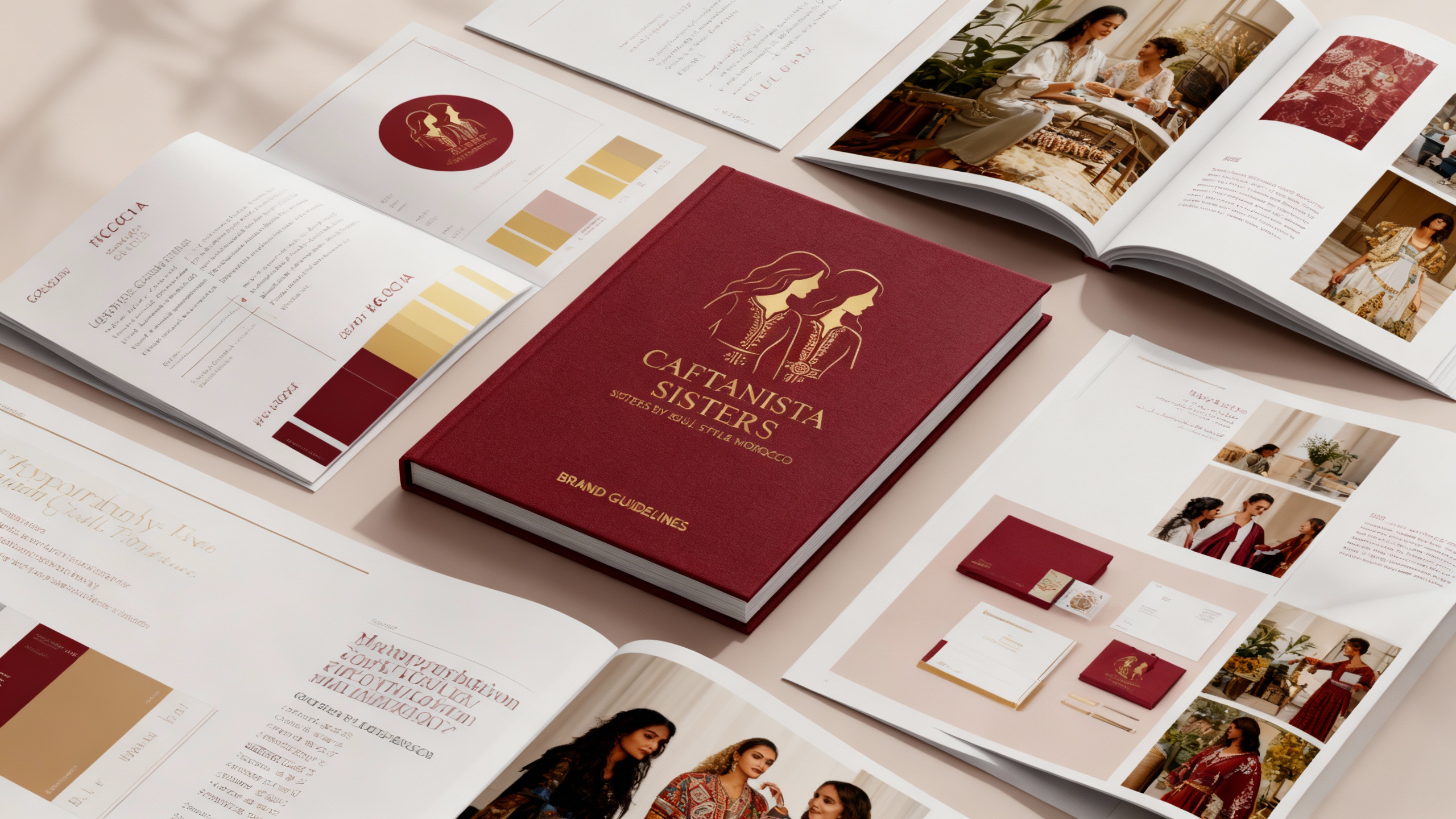 تصميم هوية بصرية تجارية