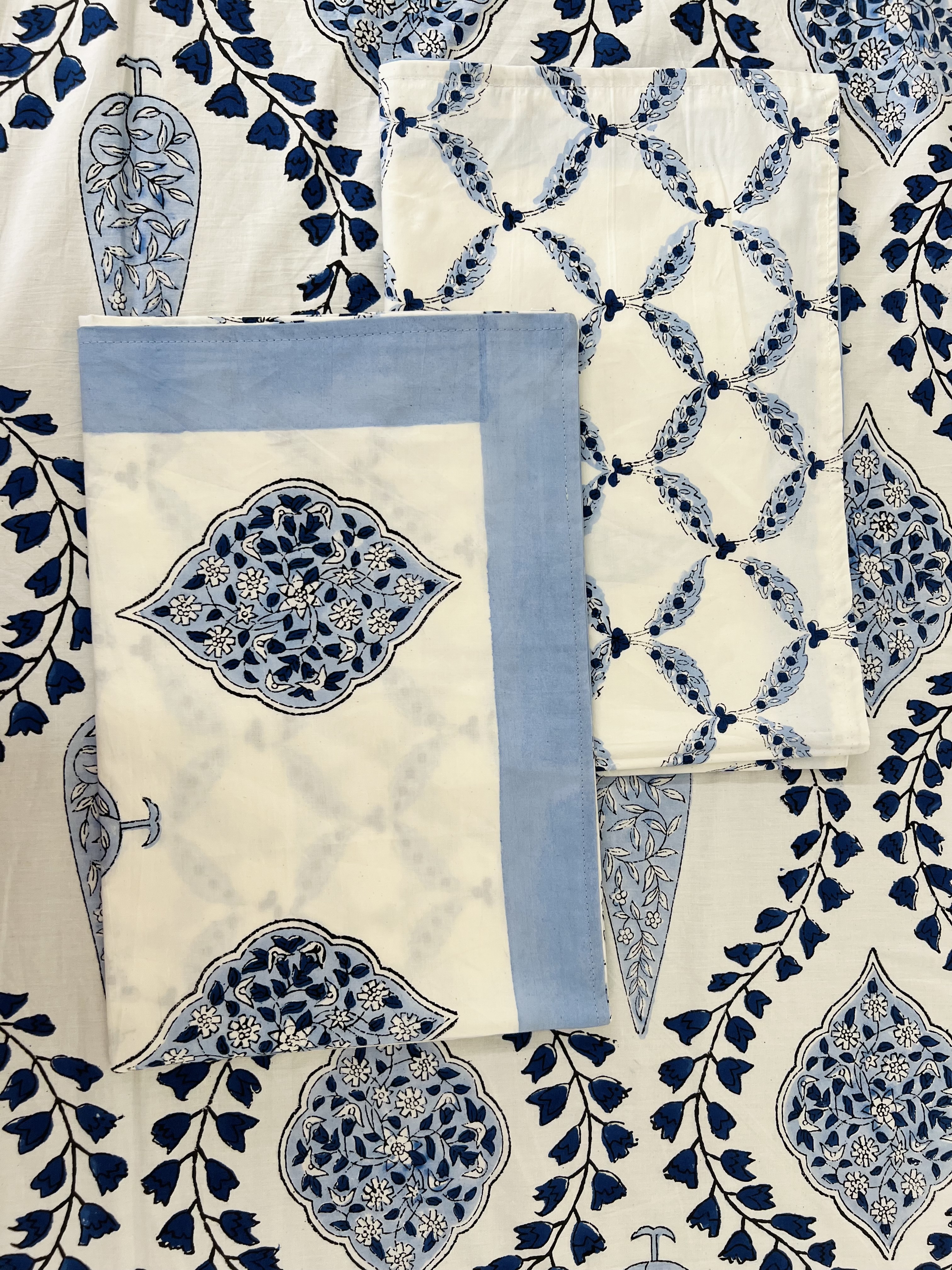 Indigo Bloom Bedsheet