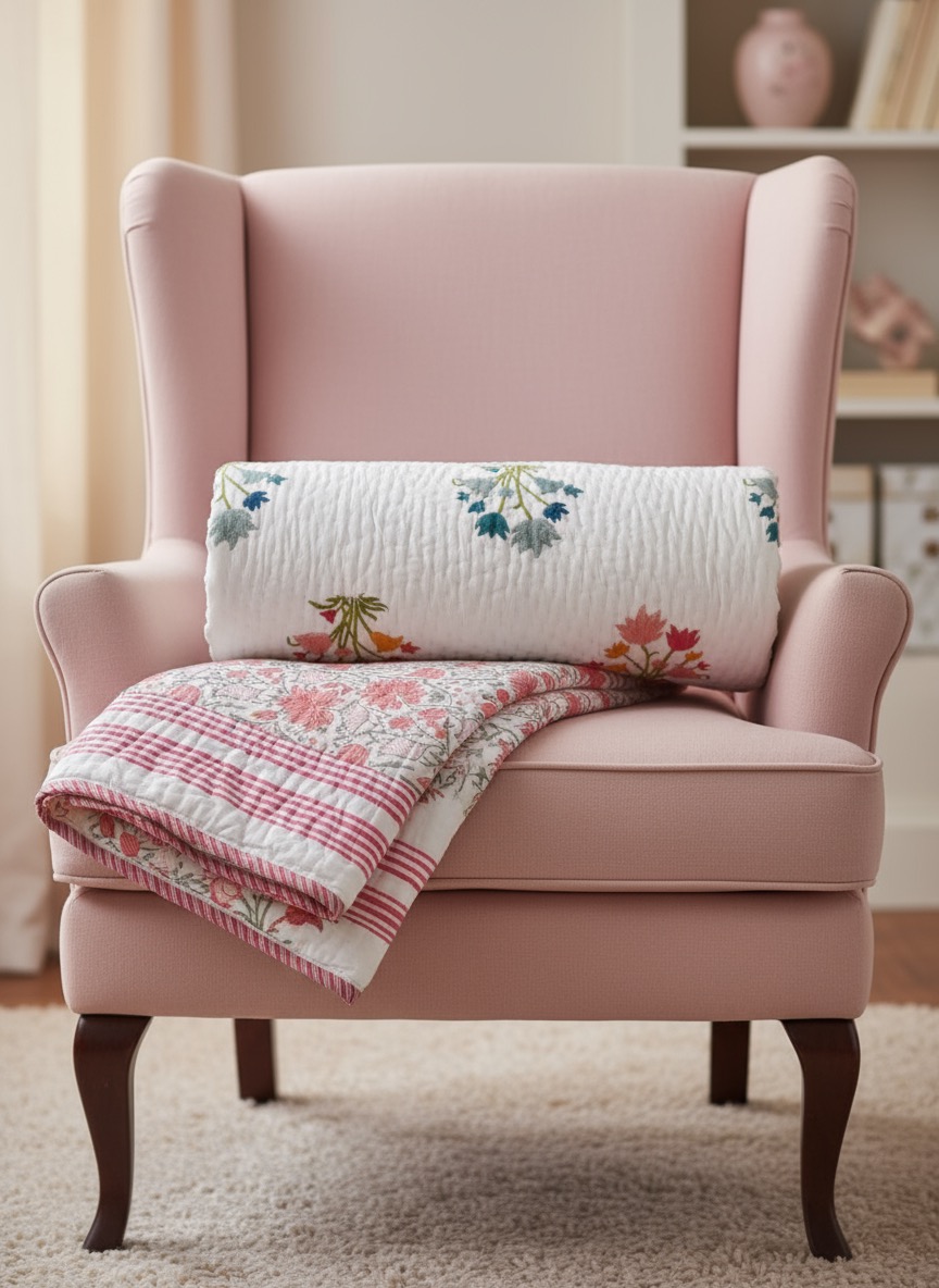 Blossom Stripe Quilt