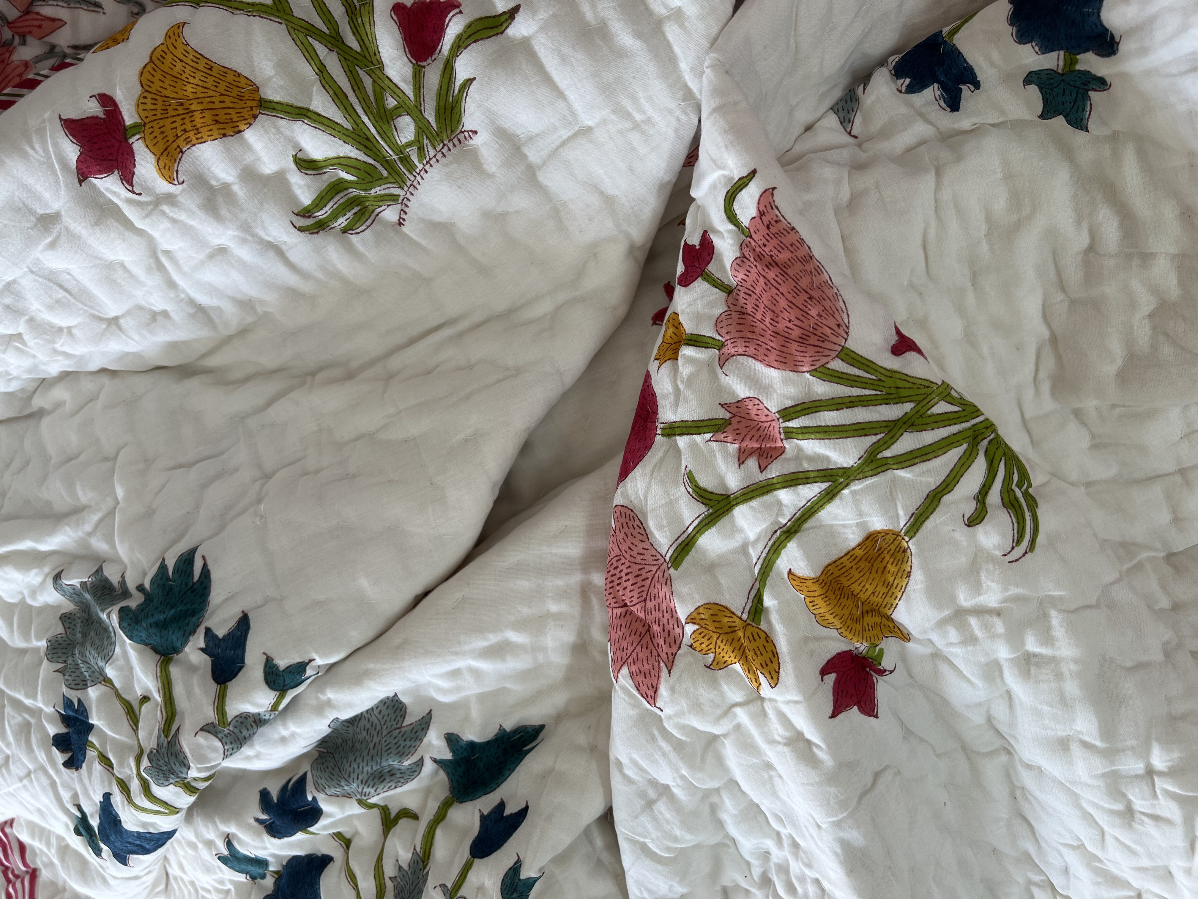 Blossom Stripe Quilt