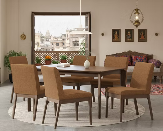 Modern 6 Seater  Dining Table Set