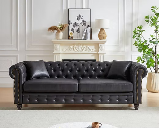 Elegant Chesterfield 3 Seater Sofa
