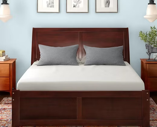 Wooden Storage Bed