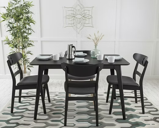 Modern Wooden Dining Table Set