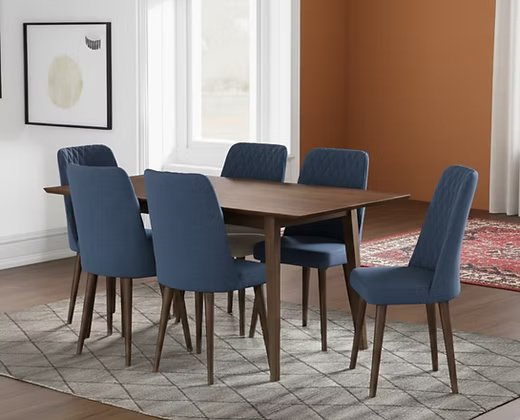 Modern 6Seater Dining Table Set