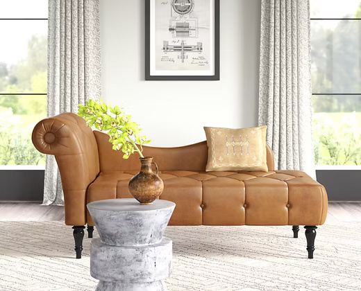 Classic chaise lounge