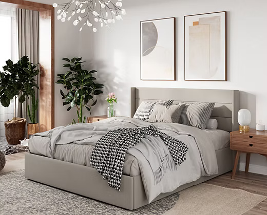 Modern Upholstered Luxury Bed