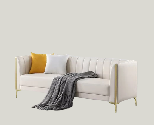 3 Seater Velvet Sofa