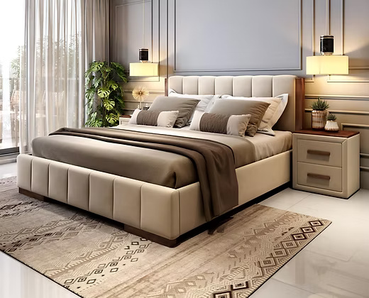 Modern Upholstered Luxury Bed