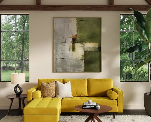 Modern L-Shape Sectional Sofa