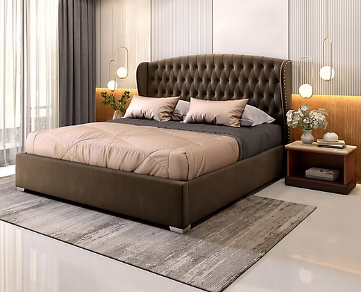 Luxury Upholstered King Luxury Bed