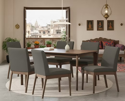 Modern 6 Seater  Dining Table Set
