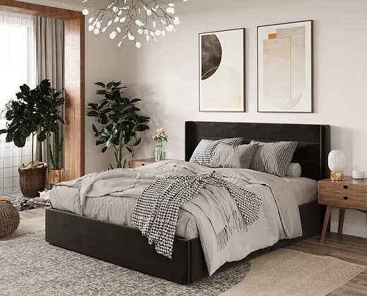 Modern Upholstered Luxury Bed