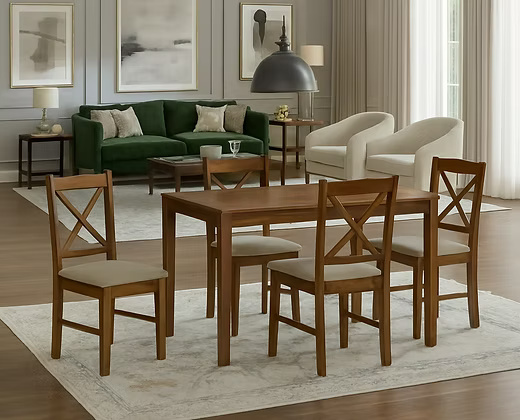 Modern 4 Seater Dining Table Set