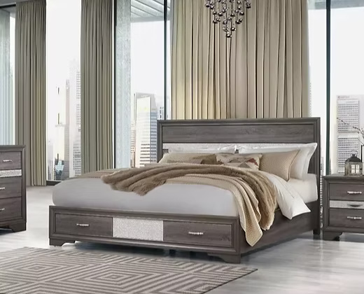 Modern Wooden Bed Frame