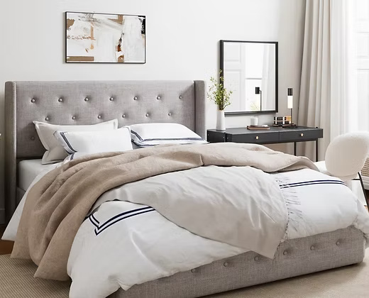 Modern upholstered Luxury bed