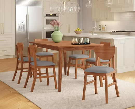 Modern 6 Seater  Dining Table Set