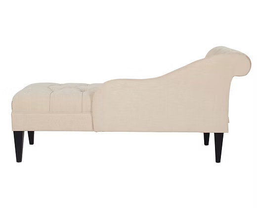 Beige Chaise Lounge