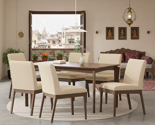 Modern 6 Seater  Dining Table Set