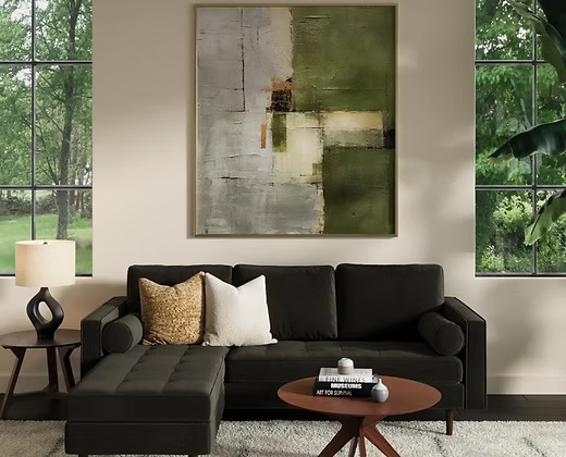 Modern L-Shape Sectional Sofa