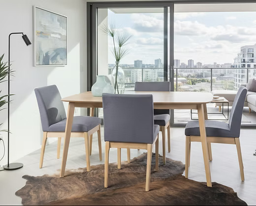 4 Seater Modern Dining Table Set