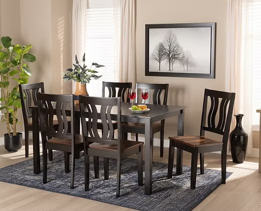 Modern 6 Seater  dining table set