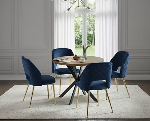 Modern Elegant 4 Seater dining table set