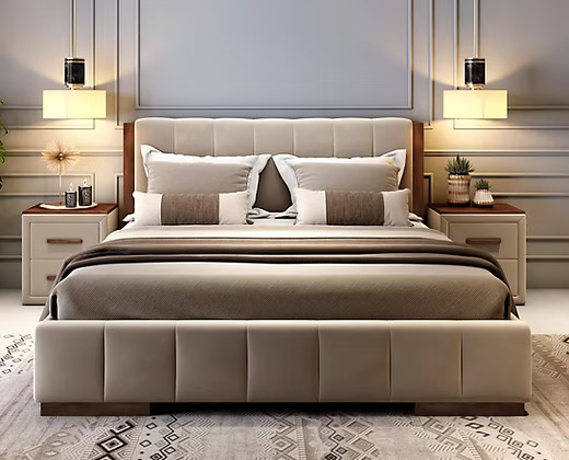 Modern Upholstered Luxury Bed