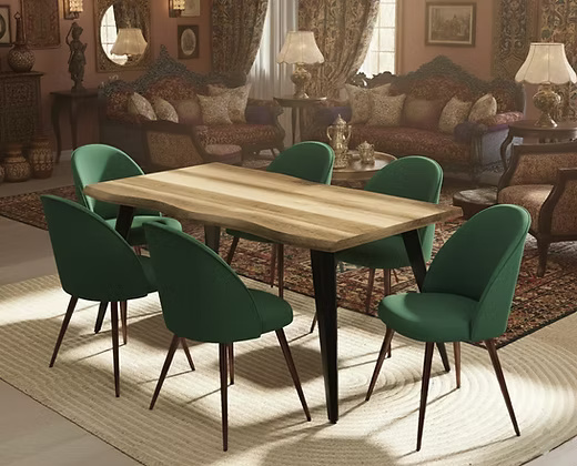 Modern 6 Seater  Dining Table Set