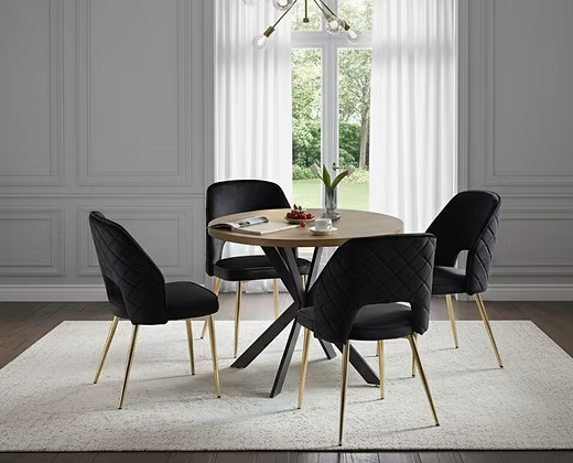 Modern Elegant 4 Seater dining table set