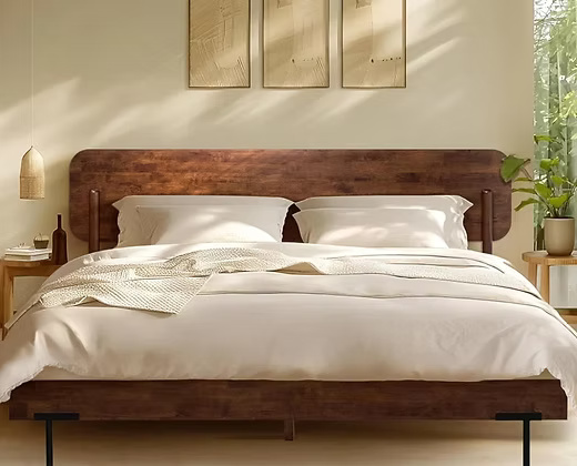 Wooden Double Bed 