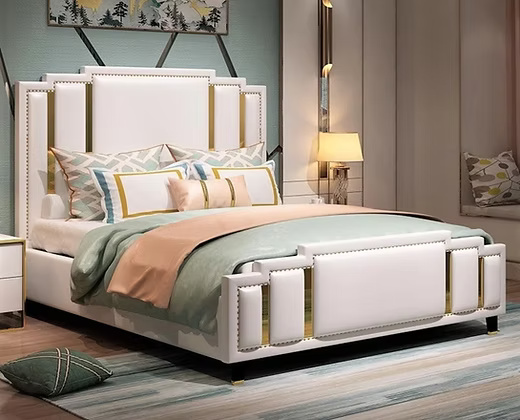 Modern Upholstered Luxury Bed
