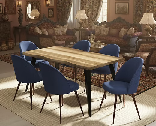 Modern 6 Seater  Dining Table Set