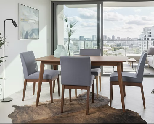 4 Seater Modern Dining Table Set