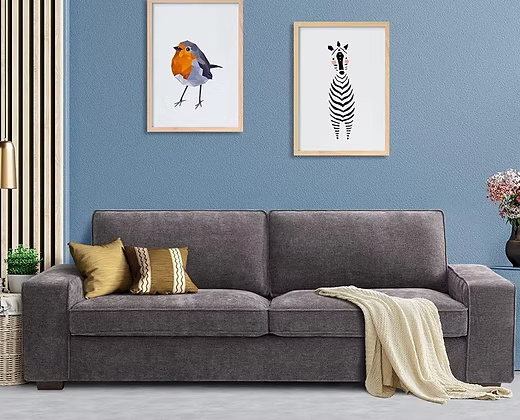 Minimalist 3 Seater Sofa