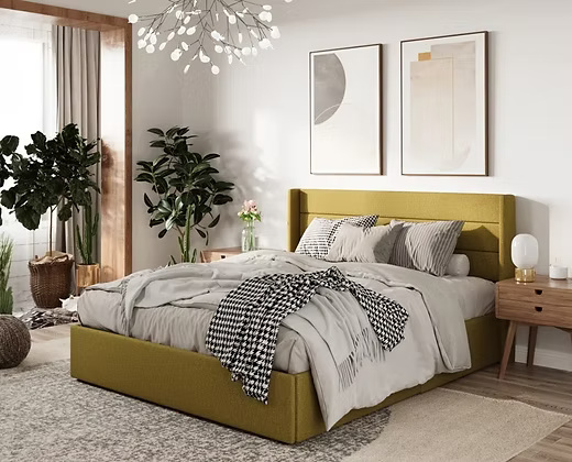 Modern Upholstered Luxury Bed