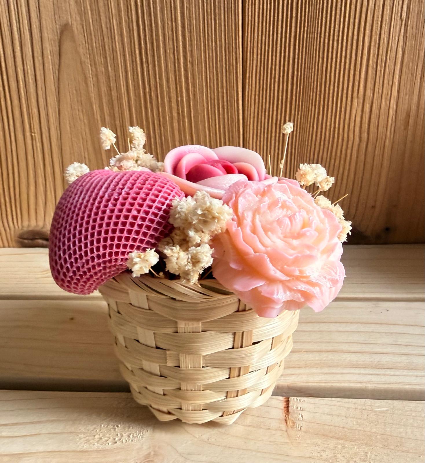 Bouquet fondants parfumés - Rouge pain d'épices - 100g 