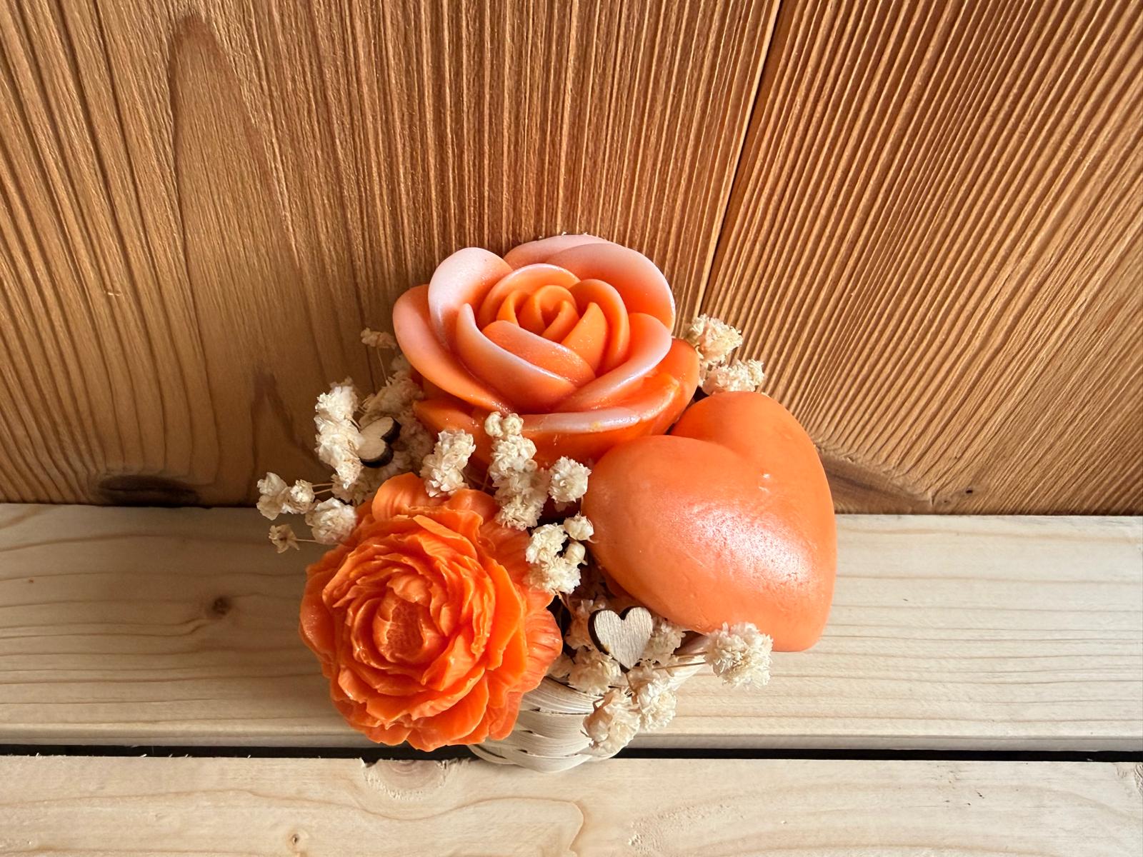 Bouquet fondants parfumés - Orange  - 100g 