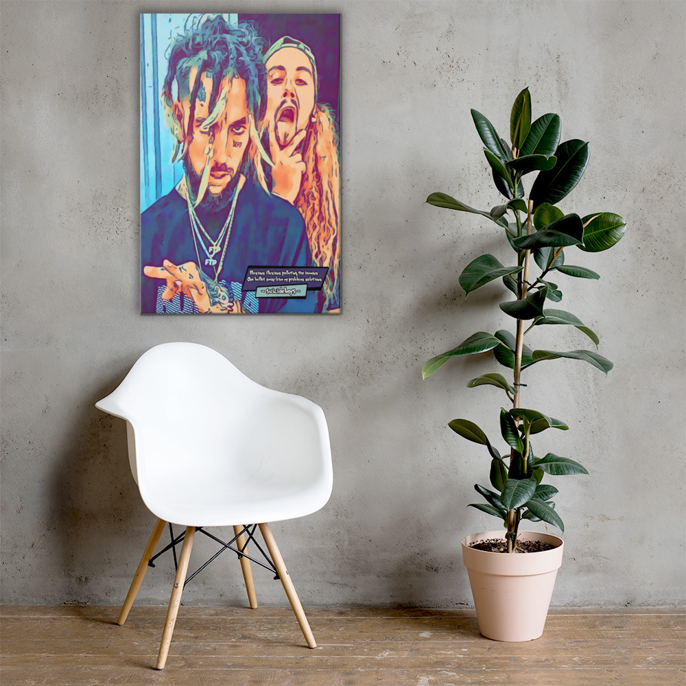 [SUICIDE BOYS]– Comic Icons Art (Available in 3 formats and 3 different sizes)