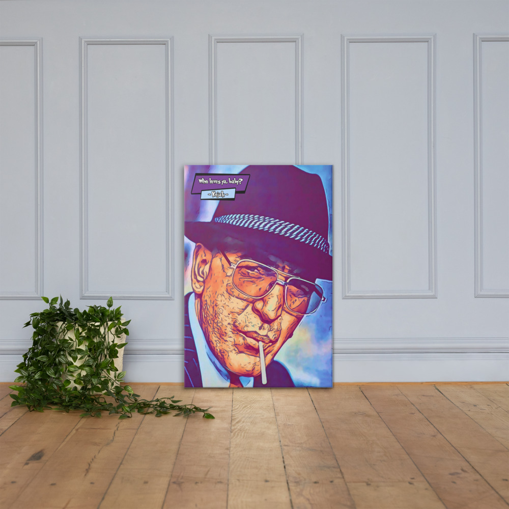 [KOJAK]– Comic Icons Art (Available in 3 formats and 3 different sizes)