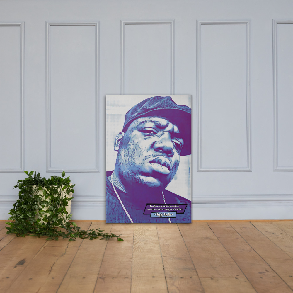 [NOTORIOUS BIG]– Comic Icons Art (Available in 3 formats and 3 different sizes)