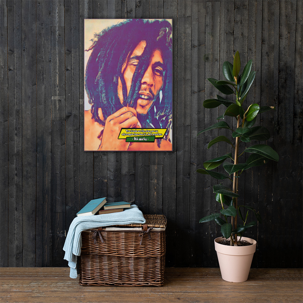 [BOB MARLEY]– Comic Icons Art (Available in 3 formats and 3 different sizes)