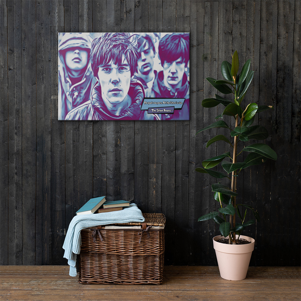 [THE STONE ROSES]– Comic Icons Art (Available in 3 formats and 3 different sizes)