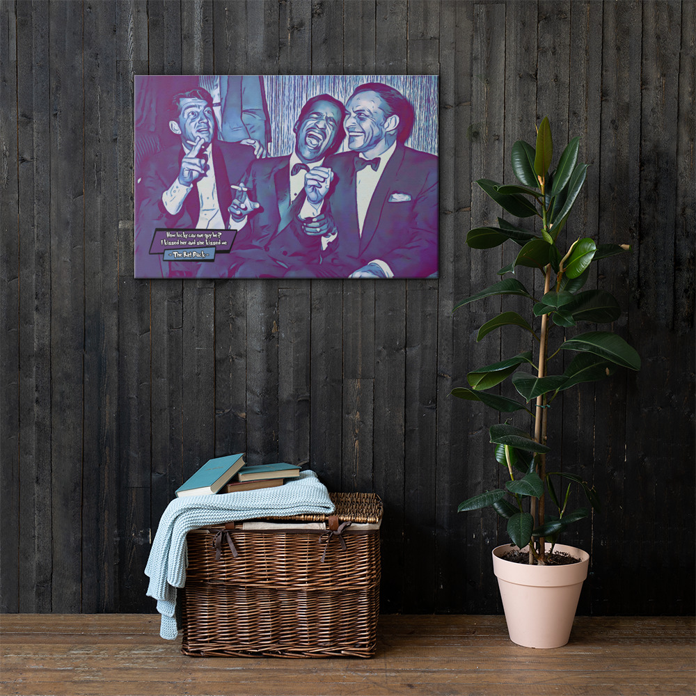 [THE RAT PACK]– Comic Icons Art (Available in 3 formats and 3 different sizes)