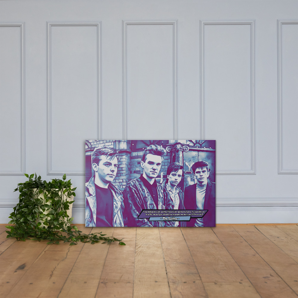 [THE SMITHS]– Comic Icons Art (Available in 3 formats and 3 different sizes)