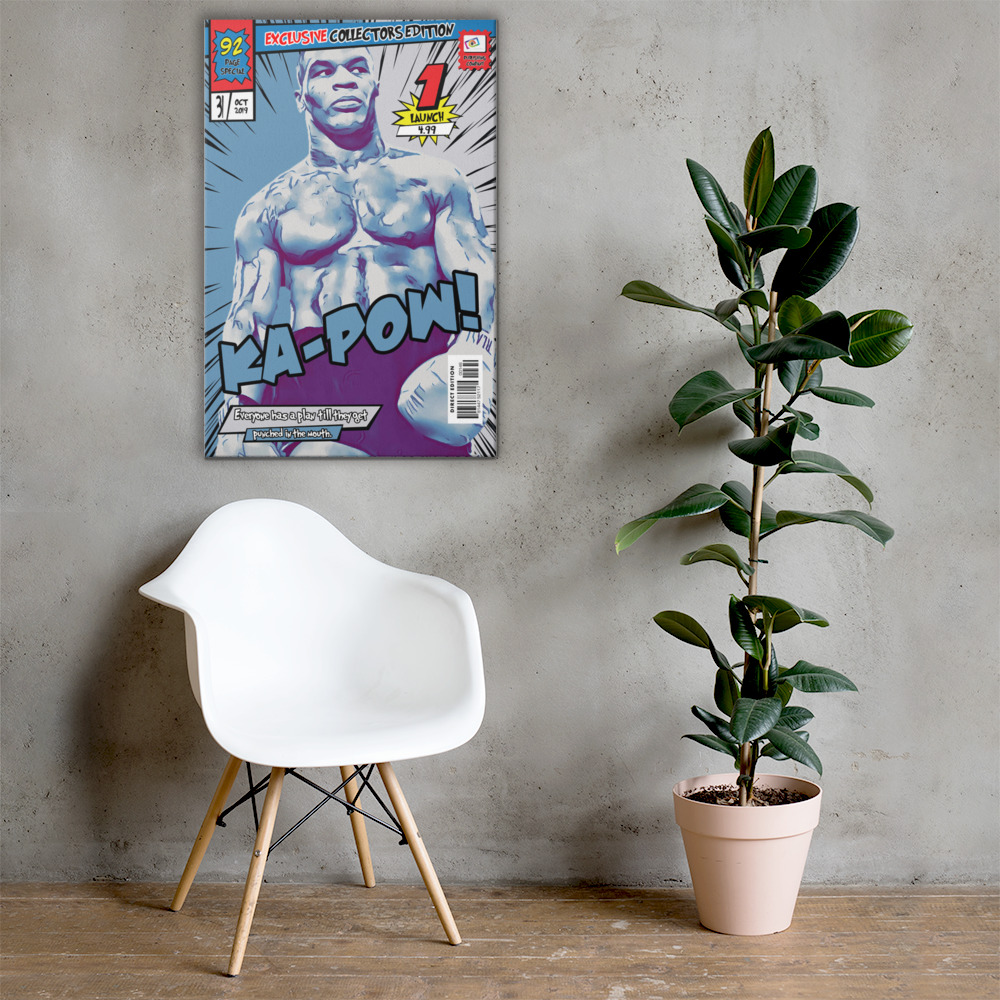 [MIKE TYSON] – Comic Book Cover Art (Available in 3 formats and 3 different sizes)