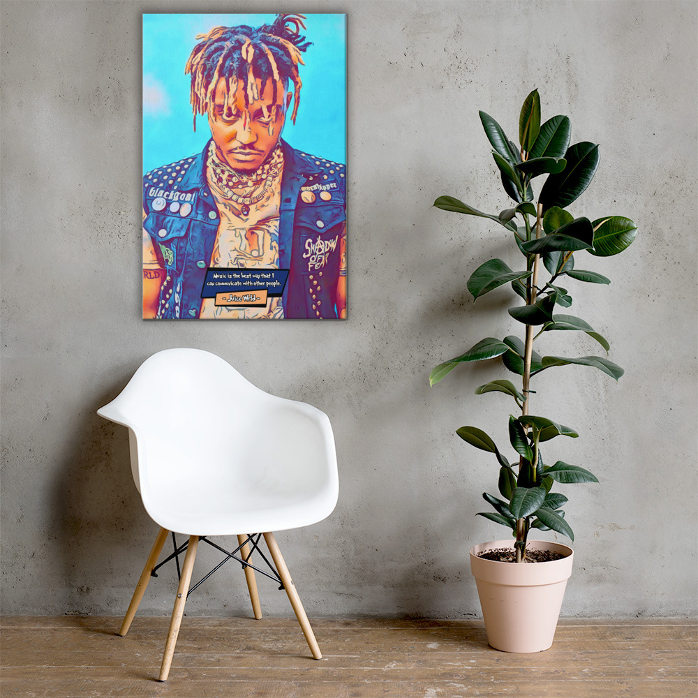 [JUICE WRLD]– Comic Icons Art (Available in 3 formats and 3 different sizes)